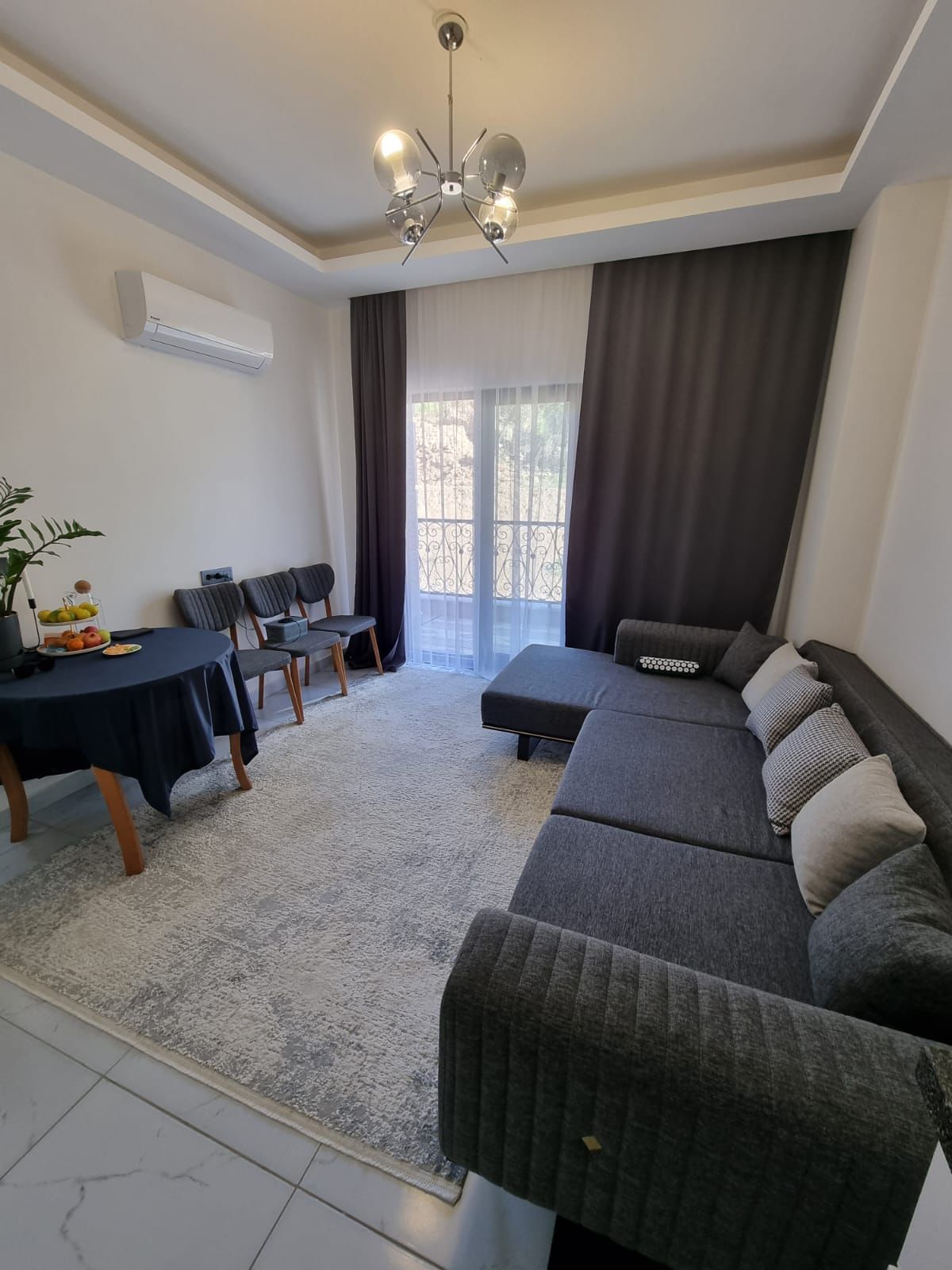 Квартира 1+1 в Best Life 6 в Махмутларе — с мебелью, видом и рядом с морем