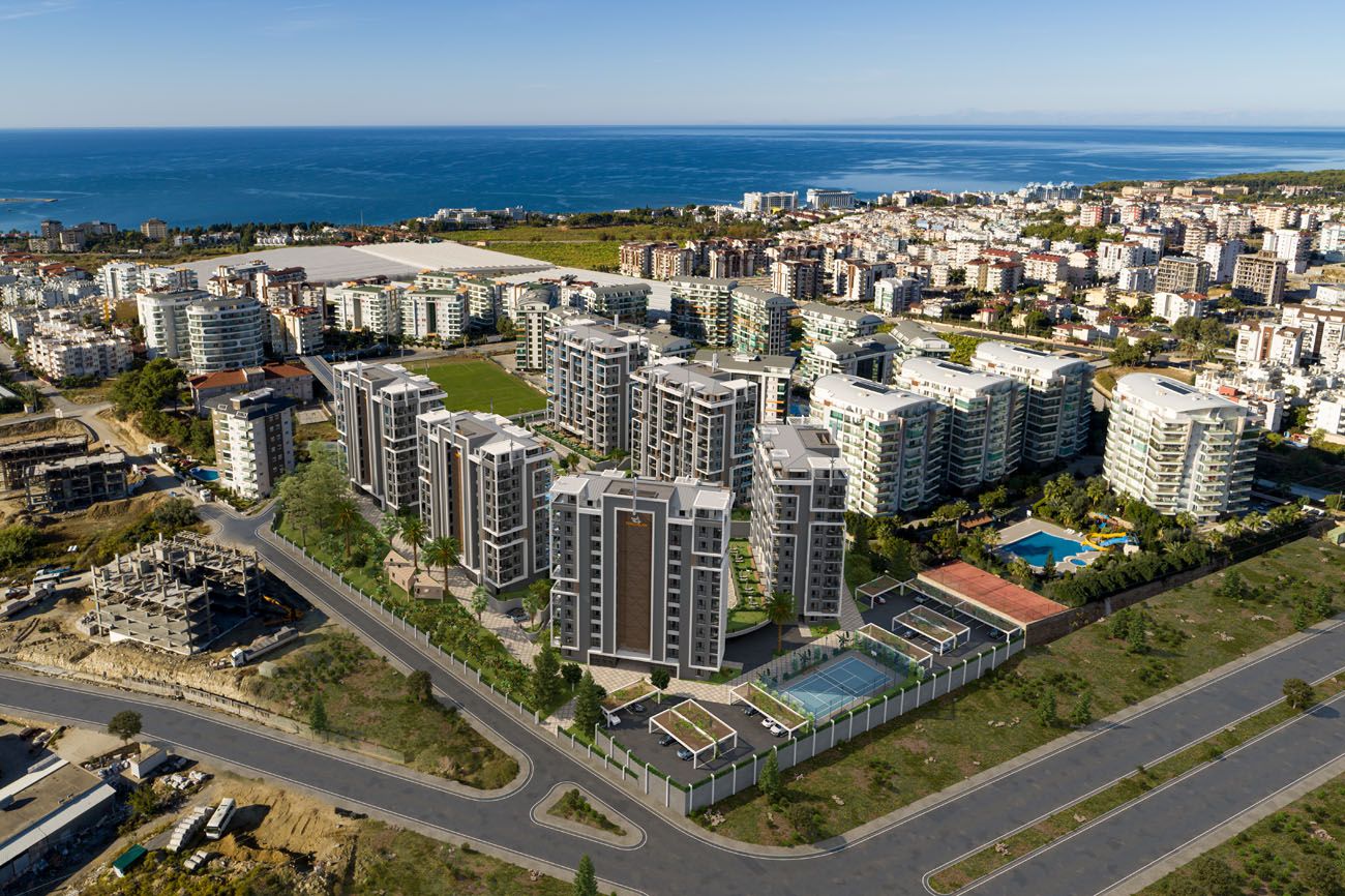 Купить квартиру 1+1 в Emerald Grand Deluxe, Авсаллар, Алания